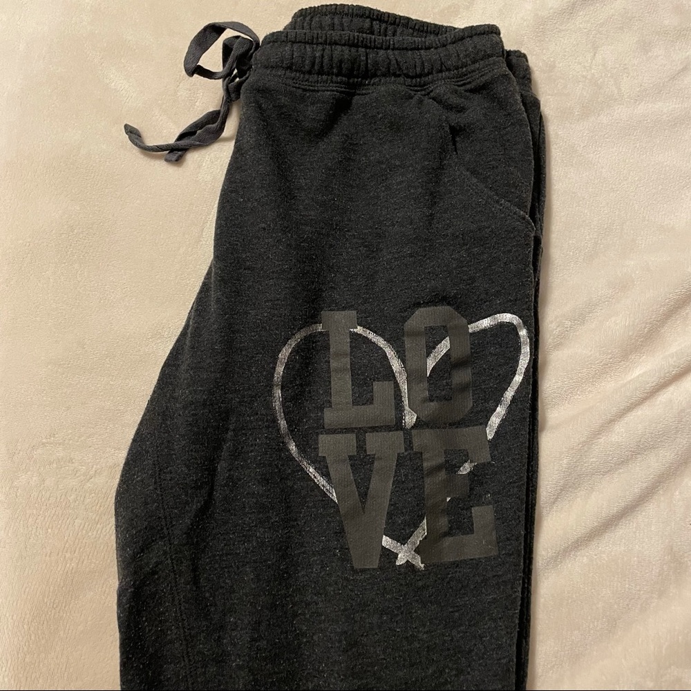 Pink Victoria’s Secret joggers